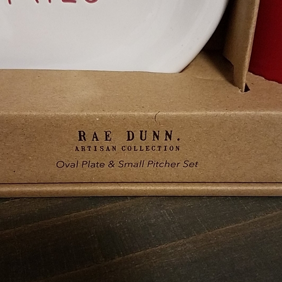 Rae Dunn milk & cookies set - Picture 2 of 3